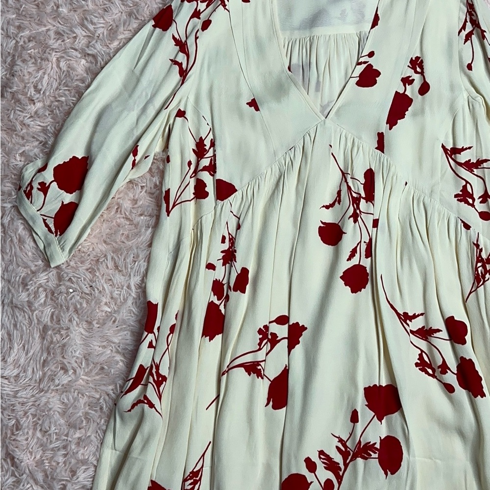 Floral V-Neck Dress